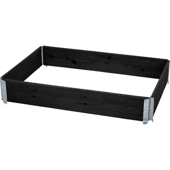 Plot Siena Garden R12001-4BK-GBX Stohovatelný, 120 x 80 x 19,5 cm, černá 1 ks