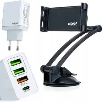 Držák do ventilační mřížky Webski černý