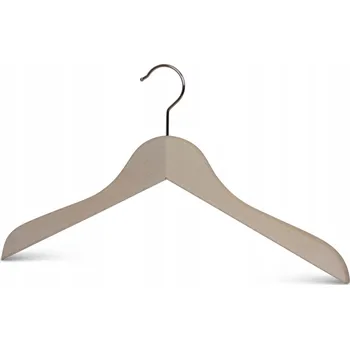 Ramínko MAWA dřevěné ramínko SCANDINAVIA, 41 cm, bílé