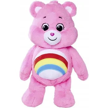 plyšák MEDVÍDCI ŠTĚSTÍ CARE BEARS PLYŠOVÁ HRAČKA VESELÉ SRDCE PLYŠÁK CHEER 60 CM