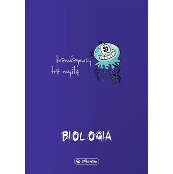 Sešit pro biologii A5 kostkovaný předmětový Herlitz ECO 60 listů fialový