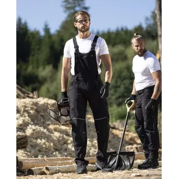 Dílna Kalhoty s laclem ARDON®4Xstretch® černá - Regular / černá / 62 / 2XL / černá