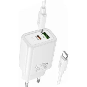 Rychlá GaN nabíječka 30W se 2 USB-C porty pro Samsung Galaxy Z Flip 6