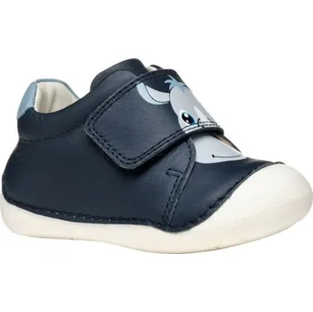 Chlapecká obuv Chlapecké volnočasové boty Geox B TUTIM 20 Tmavě modrá, Bílá