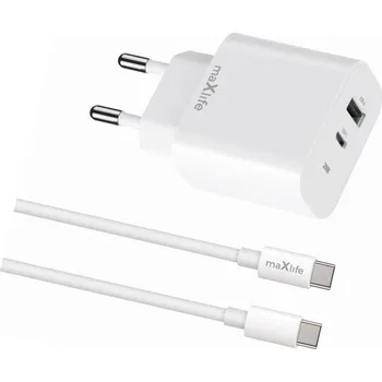 Rychlá síťová nabíječka 20W s kabelem, 2 vstupy pro Sony Xperia 10 IV