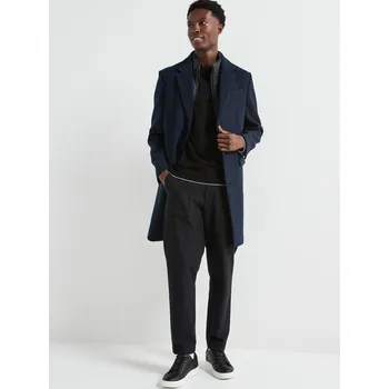 SELECTED HOMME TMAVĚ MODRÝ KABÁT S VLOŽKOU (M)