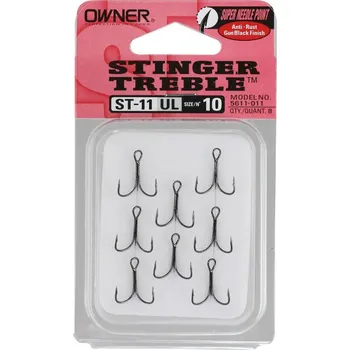 Rybářský háček Trojháček Owner ST-11UL vel.12 - 8ks