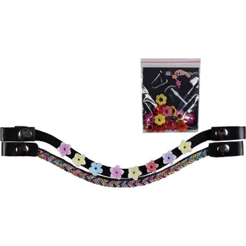 Dětské zboží Set čelenek HKM pro Hobby Horsing flower (3ks)