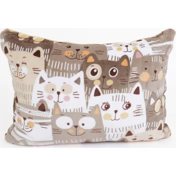 Povlak na dekorativní polštářek Povlak na polštář mikroplyš Exclusive 40 × 60 cm - Kočičí invaze