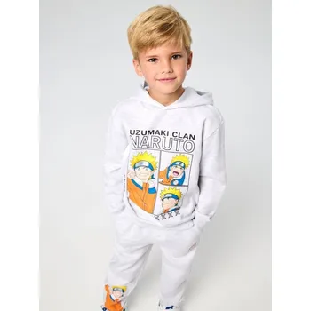 Chlapecká mikina Sinsay - Mikina s kapucí Naruto - šedá - 094FC-09M - 094FC-09M-122