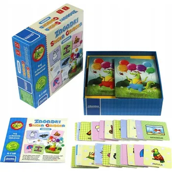 Desková hra Desková hra Hádanky draka Obiboka: Modré rodinné deskové hry pro děti na hraní Granna