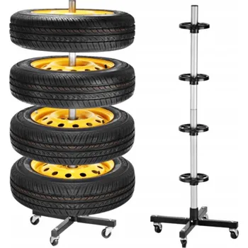 Uskladnění pneumatiky STOJAN REGÁL NA DISKY KOLA PNEUMATIKY DO GARÁŽE