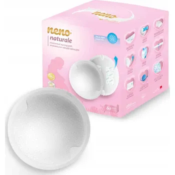 Těhotenská móda Neno Naturale prsní vložky 60 kusů