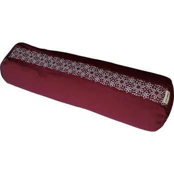 SAMARALI Válec na jógu - 20 x 66 cm KAŠTANOVÁ|RŮŽOVÁ|VÍNOVÁ|ČERVENÁ