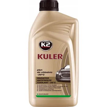Nemrznoucí směs do chladiče K2 KULER LONG LIFE -35°C ZELENÝ 1L CHLADICÍ KAPALINA PŘIPRAVENÁ K POUŽITÍ
