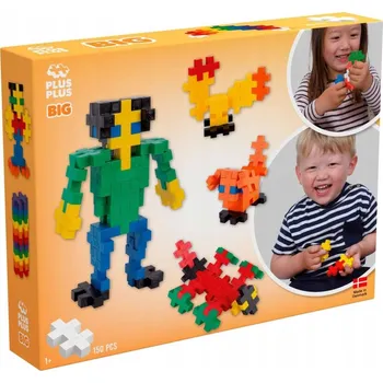 ostatní stavebnice Plus-PP3272 VELKÁ základní krabička 150 kusů