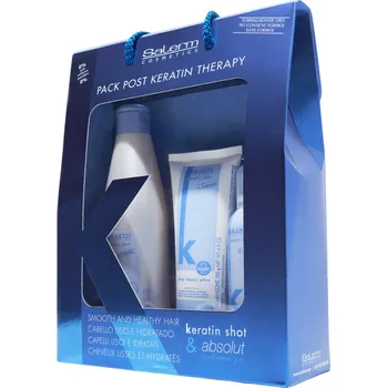 Kosmetická sada Salerm Keratin shot šampón 500 ml + maska 200 ml + sérum 100 ml kosmetická sada