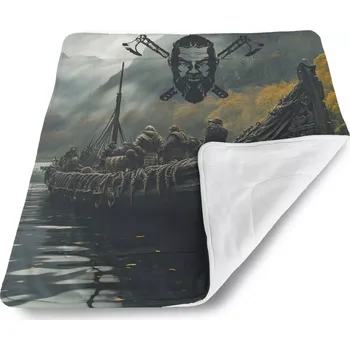deka Sablio Deka pro miminko Vikingové Loď - 80x100 cm