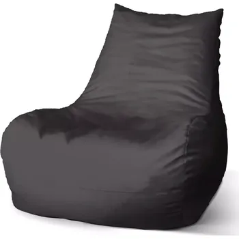 Sedací pytel Sablio Sedací vak Bean Charcoal - 60 x 70 x 70 cm