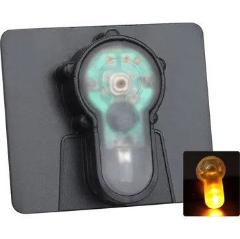 Sportovní střelba Imperator Tactical Taktické signální žluté světlo na suchý zip - černé