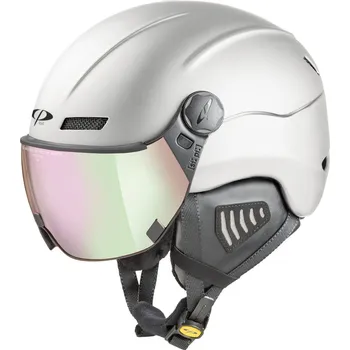 Cyklistické kalhoty Lyžařská helma CP NEW CAMURAI / Pearlwhite Shiny / White Shiny Sott