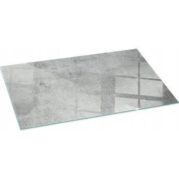 Obraz Dekorativní skleněná deska pod kamna Textura surového betonu 100 x 50 cm