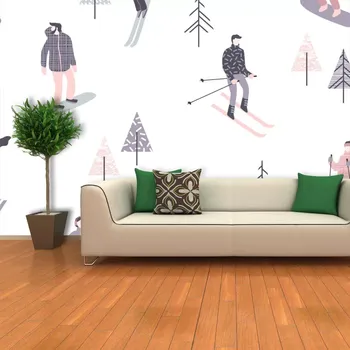 Tapeta Sablio Tapeta Lyžaři - 125x75 cm