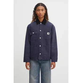 Bavlněná bunda Carhartt WIP W'''''''' OG Michigan Coat, M, námořnická modř, 59X