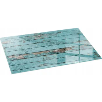 Obraz Tvrzené sklo pod kamna, podlaha v rustikálním stylu 100x50 cm