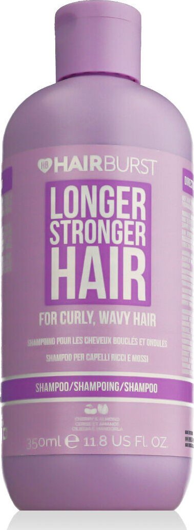 HairBurst Longer Stronger Hair Shampoo For Curly, Wavy Hair šampon pro kudrnaté a vlnité vlasy 350 ml unisex