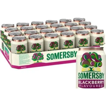 Limonáda Somersby Blackberry Cider ostružinová plech 330 ml