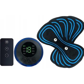 Masážní přístroj Masážní Přístroj mini EMS modrý 8 režimů USB