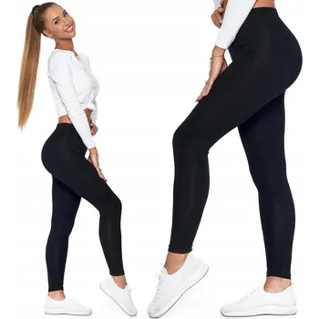 Dámské legíny MORAJ bavlněné legíny VYSOKÝ PAS - L/XL