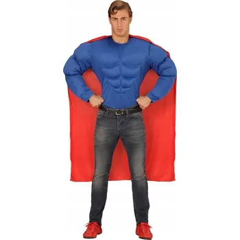Karnevalový kostým Kostým superhrdina super chlap hrdina s pláštěnkou M