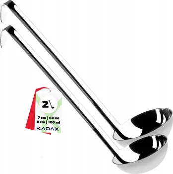 Naběračka KADAX SADA POMŮCEK LŽÍCE NA POLÉVKU 7+8 cm