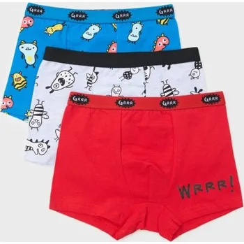 Chlapecké oblečení Sinsay - Sada 3&nbsp;boxerek - vícebarevná - 398HH-MLC - 398HH-MLC-U98