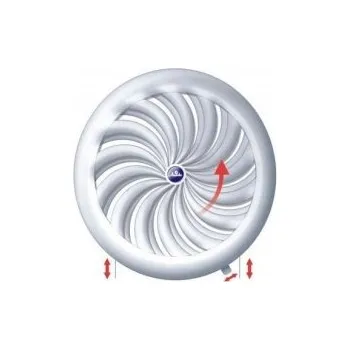 Větrací mřížka Ventilační mřížka Ventilační fra bílá