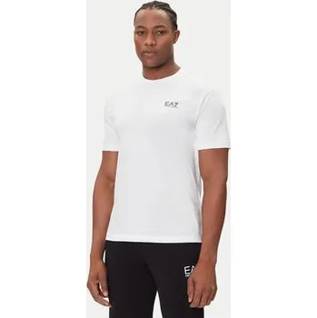 Pánská móda EA7 Emporio Armani T-Shirt 7M000567 AF10375 M0003 Bílá Regular Fit S