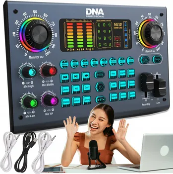 Externí zvuková karta USB s Bluetooth DSP SC TWO