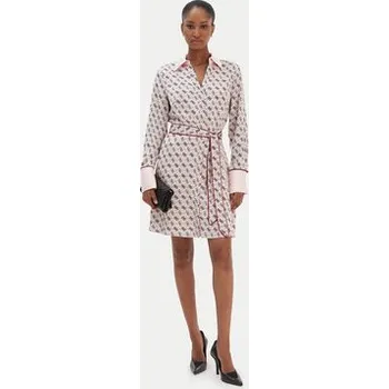Dámské šaty Guess Košilové šaty W6RK90 WF1T2 Růžová Regular Fit S