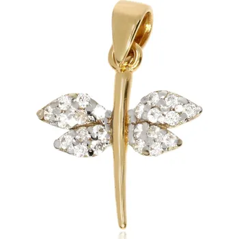 Přívěsek Zlatnictví Helios Zlatý přívěsek vážka