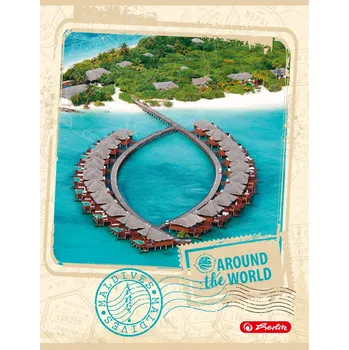 Sešit A4 s mřížkou Herlitz, 60 listů