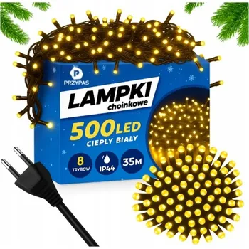 Vánoční dekorace Vánoční osvětlení na stromeček Kama Tools venkovní, délka 37,98 m, 301 - 500 LED