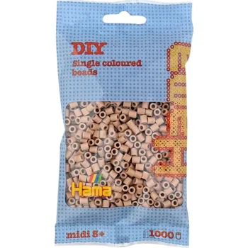 Dětské navlékací korálky Hama Midi korálky 1000 korálků 207-75 dub