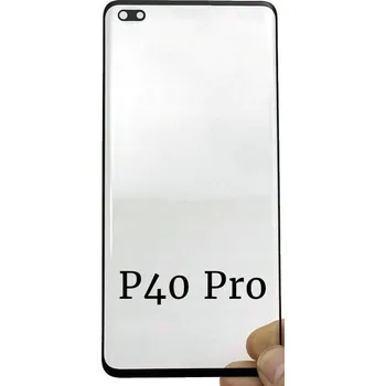 Přední sklo LCD s OCA lepidlem pro opravu displeje Huawei P40 Pro