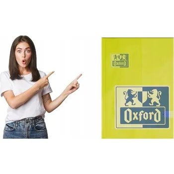 Sešit A4 s mřížkou Oxford, 96 listů