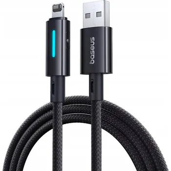 Datový kabel Kabel Baseus USB-C na Apple Lightning 1 m černý