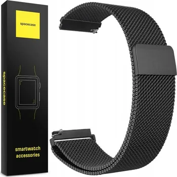 Řemínek na hodinky Univerzální 22mm řemínek Spacecase - černý