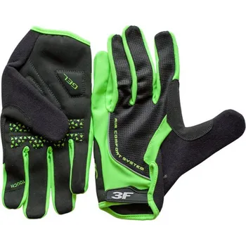 Cyklistické rukavice 3F Vision Cyklistické rukavice Trail 2129 green Velikost: XS