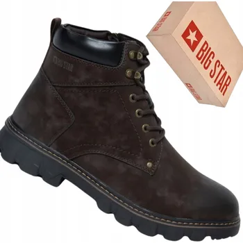 Dámské tenisky Big Star pánské boty chelsea kotníkové hnědé velikost 44